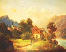 Landschaftsmaler 19. Jahrhundert.