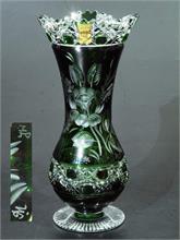 Vase. MEISSENER Kristallglas. 