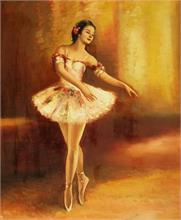 Ballett-Tänzerin. 