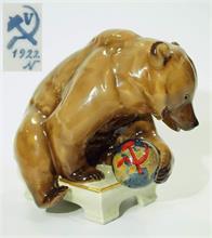 Tierfigur "Russischer Bär".