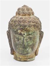 Kleiner Buddha-Kopf.  Asien.