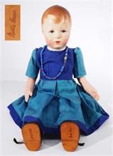 Käthe-Kruse-Puppe, wohl um 1950.