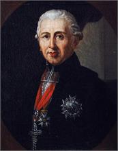 Portrait  Reichsfreiherr von und zu  Karl Theodor von Dalberg,