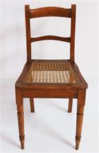 Stuhl, im Biedermeier Stil Mitte 19. Jahrhundert.