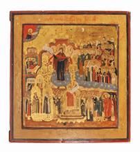 Gottesmutter Pokrov - Wunder von Konstantinopel.