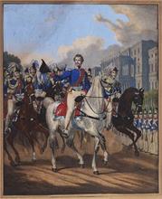 Ludwig I. König von Bayern zu Pferd