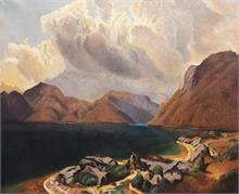 Fjordlandschaft, um 1900