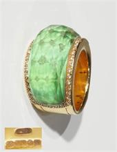 Ring, 750er Gelbgold,
