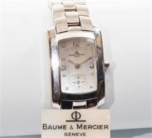 Armbanduhr BAUME & MERCIER, Hampton-Lady-Armbanduhr, 750er Weißgold.