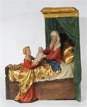 Figurengruppe "Geburt der Heiligen Anna".
