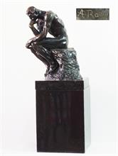 Der Denker ( Originaltitel) nach Auguste Rodin.