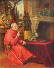 ZIMMERMANN, A.,   20. Jahrhundert. "Der Kardinal".