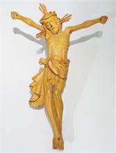 Korpus "Gekreuzigter Christus",  wohl Süddeutschland  um 1800.