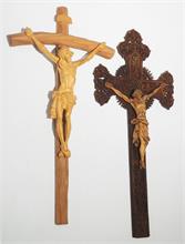 Christus Korpus am Kreuz. 20. Jahrhundert.