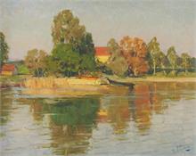 CURRY Robert Franz.   1872 Boston/ Massachusetts  - 1955 Riederau.   Insel Reichenau/Bodensee.