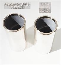 Vasenpaar, CHRISTOFLE/France.  925er Silber.