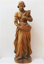 Skulptur "Heilige Notburga".