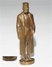 Miniatur-Statue/Petschaft,  Kaiser Franz Joseph I. von Österreich.