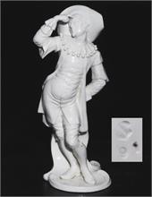 Dottore, Figurine der Commedia dell'arte. NYMPHENBURG, 20. Jahrhundert.