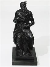 Figurengruppe "Der gehörnte Moses", nach Michelangelo Buonarroti (1475 - 1564)