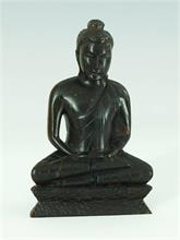 Buddha aus Ebenholz.   20. Jh. 