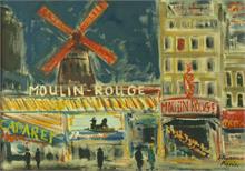 Nömeier, Fred.  1938 München - .  Moulin Rouge. 