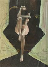 David.  St. Petersburger Maler. Weiblicher Akt. 