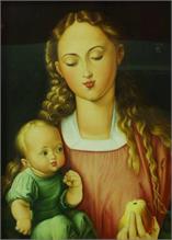 Nainer. Kopie nach Dürer. Madonna  mit Jesuskind von 1625. 