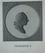 Friedrich II. Radierung. 