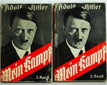 Adolf Hitler. Mein Kampf, 1. und .2. Band. 