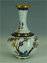 Cloisonné Vase.  China 20. Jh. 
