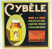 Französischer Reklame-Aufsteller. um 1900. 