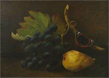 Früchte-Stilleben.  2. Hl. 19. Jahrhundert. 