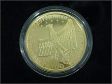 100 Euro Goldmünze.