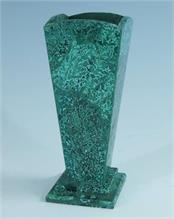 Malachit-Vase. 
