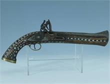 Steinschloß-Pistole um 1830. 