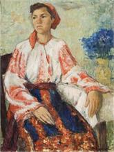 UDALTSOVA  Nadeshda Andreeievna. 1866 Orel - 1961 Moskau. 