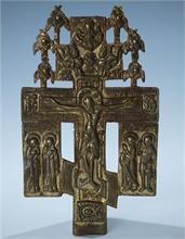 Pravoslavisches Kreuz.   Ausgehendes 18. Jahrhundert. 