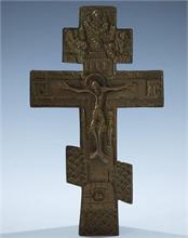 Pravoslavisches Kreuz.Mitte 19.  Jahrhundert. 