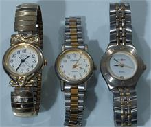 3 verschiedene  Armbanduhren.