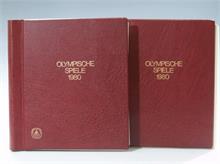 Paar Alben QLYMPISCHE SPIELE 1980. 