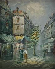 Boulevard Montmartre /Paris. 