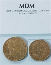 10 Franc Goldmünze  1865. 