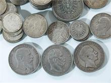 Diverse Reichsmünzen. 
