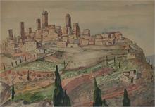 Ansicht von San Gimignano.