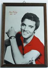 Spiegelbild Elvis Presley. 