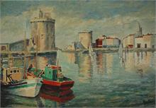 Alter Hafen in La Rochelle.