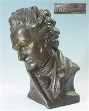 Büste Johann Wolfgang von Goethe. 