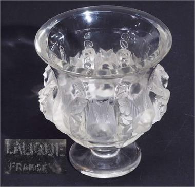 Ziervase "Dampierre". Lalique/Frankreich.