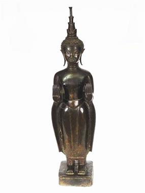Buddha Statue, Burma 19. Jahrhundert.